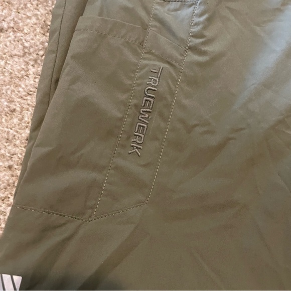 Truewerk Cloud Pants green L performance outdoor casual workwear hiking - Picture 2 of 5